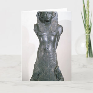 Cartão Statue of Sesostris III in middle age