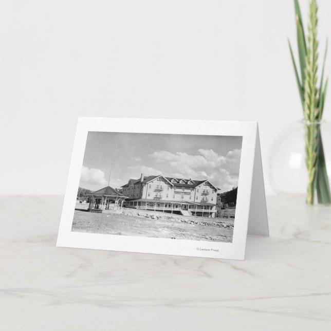 Cartão Steamboat Springs, CO Lodge and Cabins Photograp (Frente)