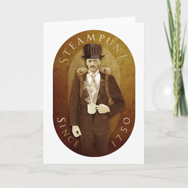 CARTÃO STEAMPUNK (Frente)