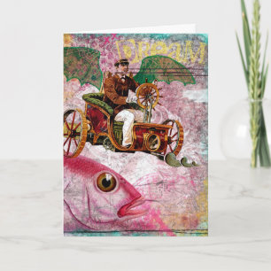 Cartão Steampunk Dream Birthday