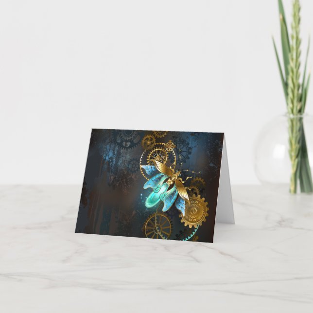 Cartão Steampunk Firefly (Frente)