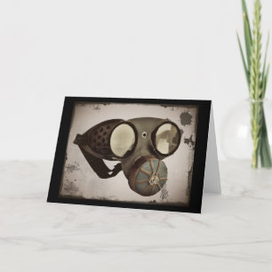 Cartão Steampunk Inspired Goggles
