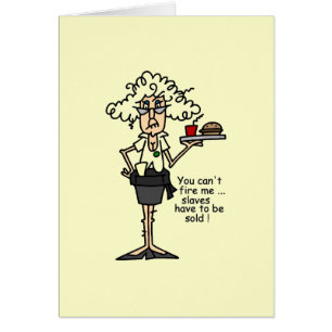 Cartão Stella com humor da atitude