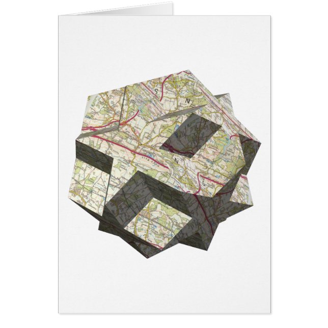 Cartão Stellation (na exatidão na ciência) (Frente)