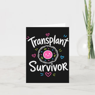 Cartão Stem cell transplant survivor