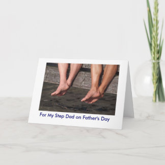 Cartão Step Dad - Father's Day