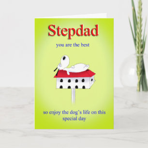 Cartão stepdad Father's day card