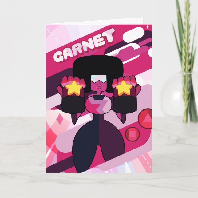 Cartão Steven Universe | Garnet Character Graphic (Frente)