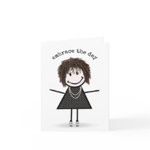 "Stick Figure Girl In Sneakers"