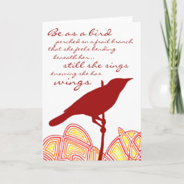 Cartão Still She Sings