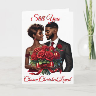 Cartão Still You Chosen, Cherished, Folded Greeting Card