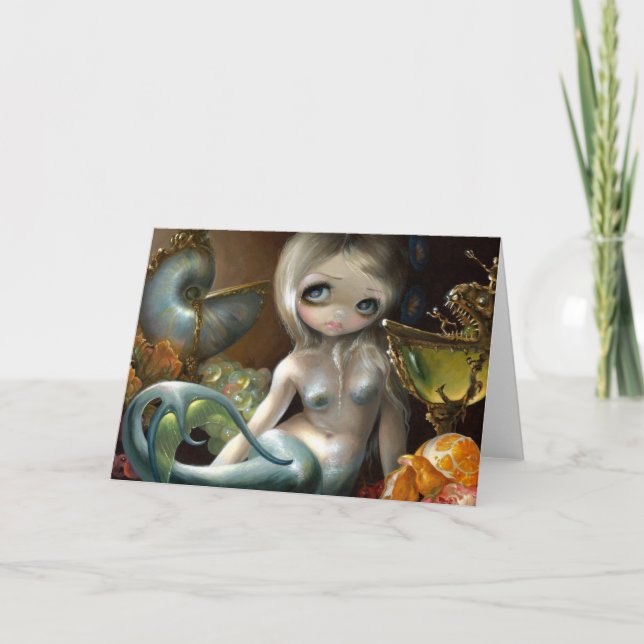 Cartão "Stilleven II:  Zeemeermin" Greeting Card (Frente)