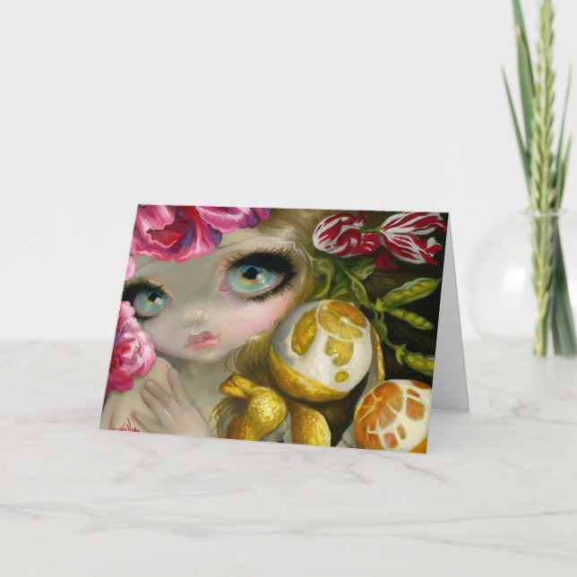 Cartão "Stilleven III:  Citroen" Greeting Card (Frente)