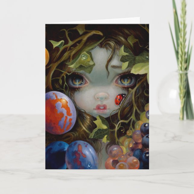 Cartão "Stilleven VIII: Lieveheersbeestje" Greeting Card (Frente)