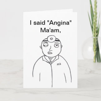 Cartão Stinkeye Doctor Get well card