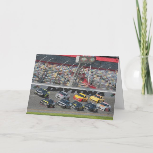 Cartão Stock Cars Greeting Cards (Frente)
