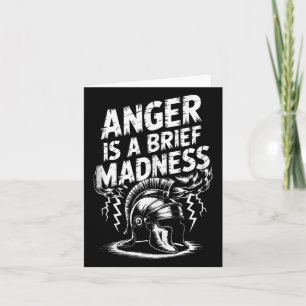 Cartão Stoic Philosoper Citação de Estoicismo Motivaciona