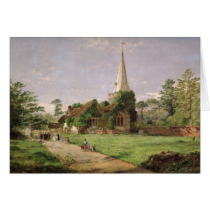 Cartão Stoke a igreja de Poges