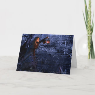 Cartão Stolen Season Blank Greeting Card