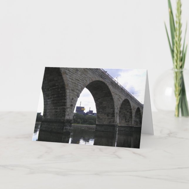 Cartão Stone Arch Bridge (Frente)
