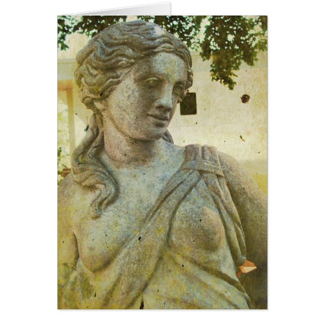 Cartão Stone Lady (Frente)