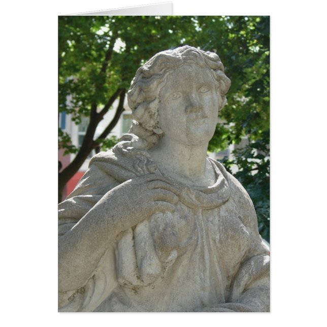 Cartão Stone Lady (Frente)