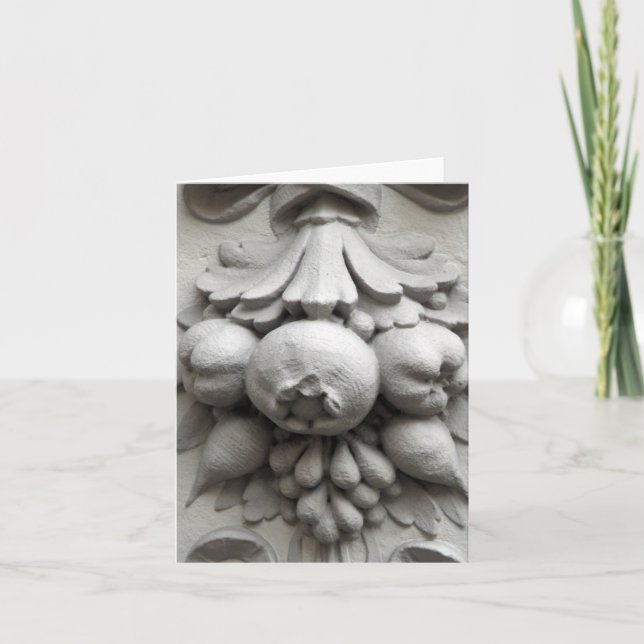 Cartão Stone Pomegranates Note Card IV (Frente)