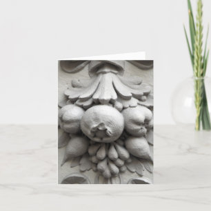 Cartão Stone Pomegranates Note Card IV