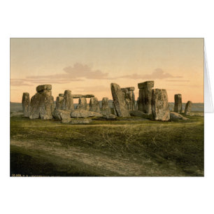 Cartão Stonehenge, Wiltshire, Inglaterra