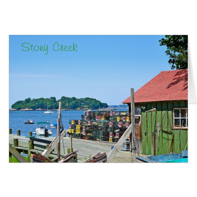 Cartão Stony Creek Notecard (Frente horizontal)
