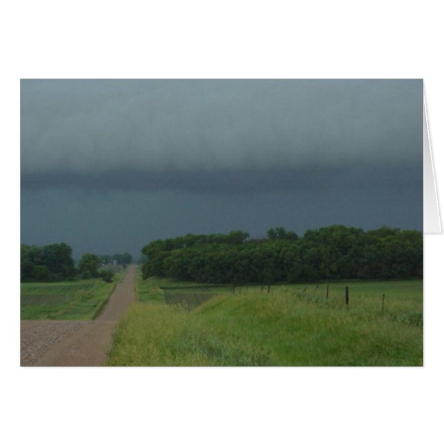 Cartão Stormy Road (Frente Horizontal)