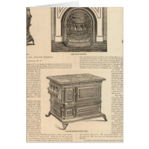 Cartão Stove Works, Albany, Nova York
