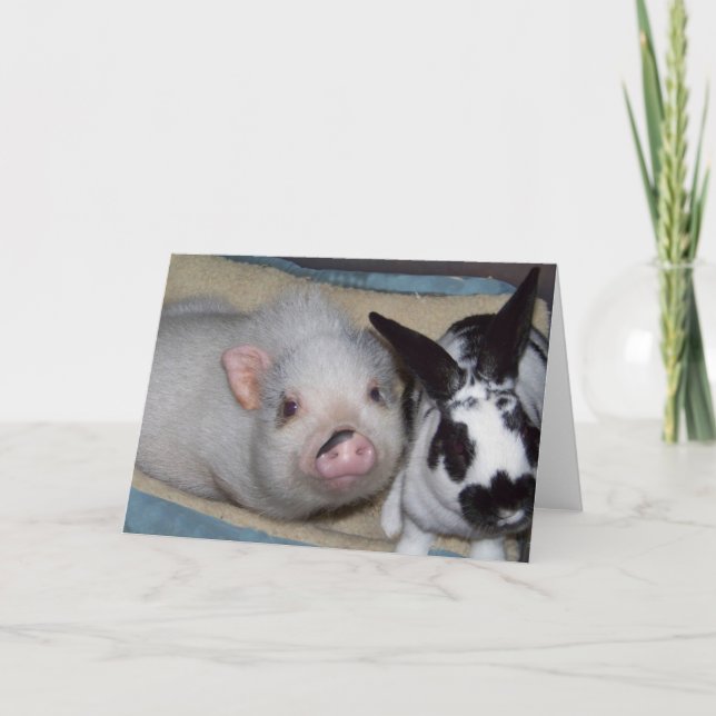 Cartão Strange Friends (Frente)