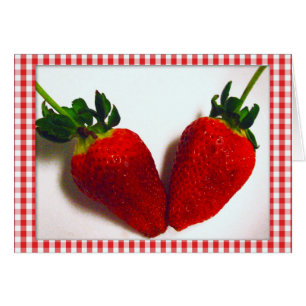 Cartão Strawberry Lover_