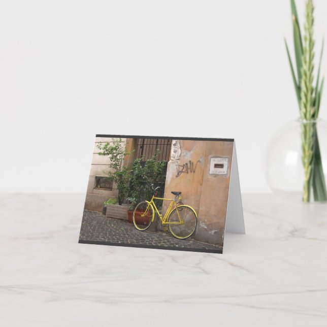 Cartão Streets of Rome (Blank) (Frente)