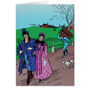 Cartão Stroll de domingo