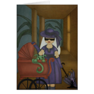 Cartão Stroll gótico do sul pela arte feericamente mítico