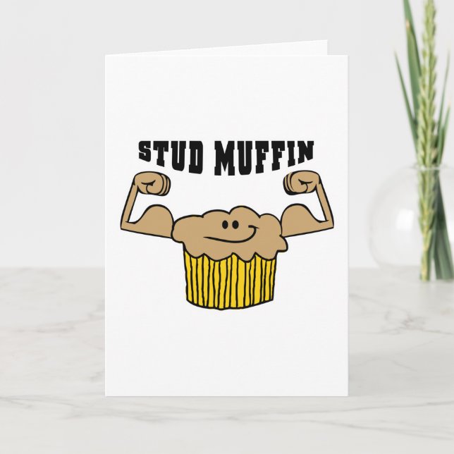Cartão Stud Muffin (Frente)