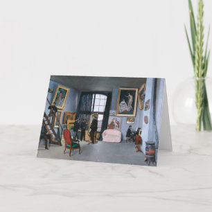 Cartão Studio en Rue de la Condamine   Fré dé ric Bazil