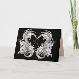 Cartão style~greeting de Nouveau da arte dos