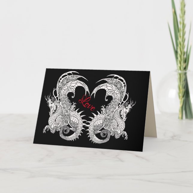 Cartão style~greeting de Nouveau da arte dos (Frente)