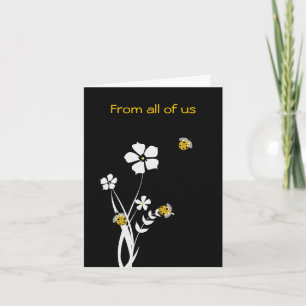 Cartão Stylish Ladybug Mother's Day Card