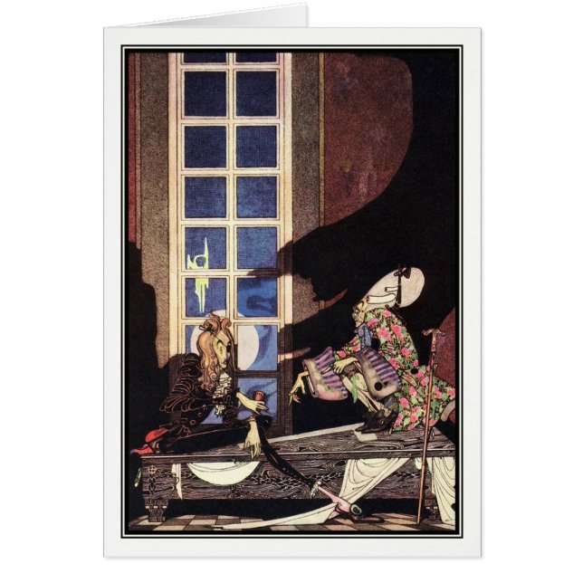 Cartão Sua alma por Kay Nielsen (Frente)