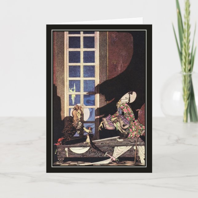 Cartão Sua Alma por Kay Nielsen Halloween (Frente)