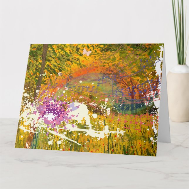 Cartão Sua grande e personalizada placa de saudação para  (Frente)