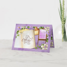 Cartão Sua história está prestes a começar!