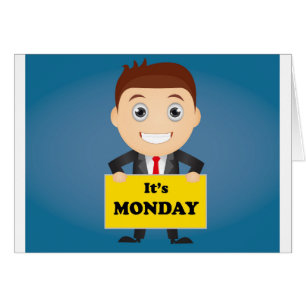 Cartão Sua segunda-feira