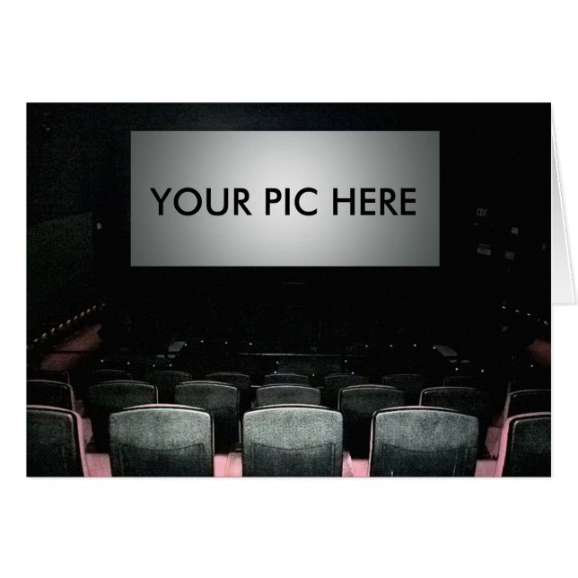 Cartão Sua vida nos filmes (Frente Horizontal)