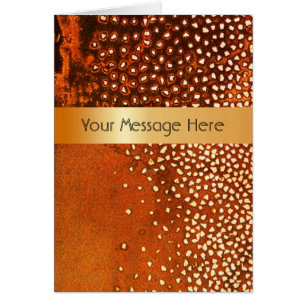 Cartão Suas palavras sobre esmaltes cerâmicos