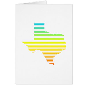 Cartão suavização do frio do texas